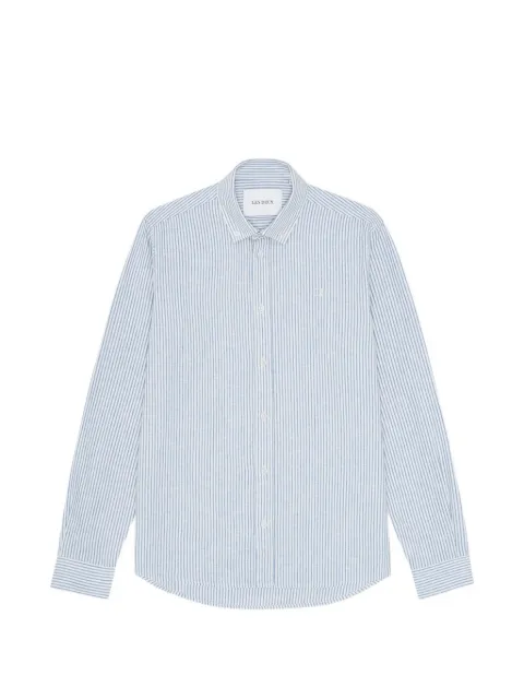 Les Deux Konrad striped shirt Blue 1001330