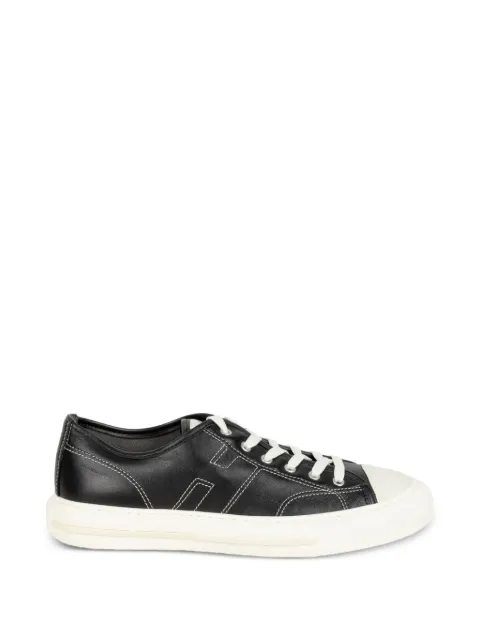 Hogan Rebel contrast-stitching sneakers Black HXM6910FZ60UYE
