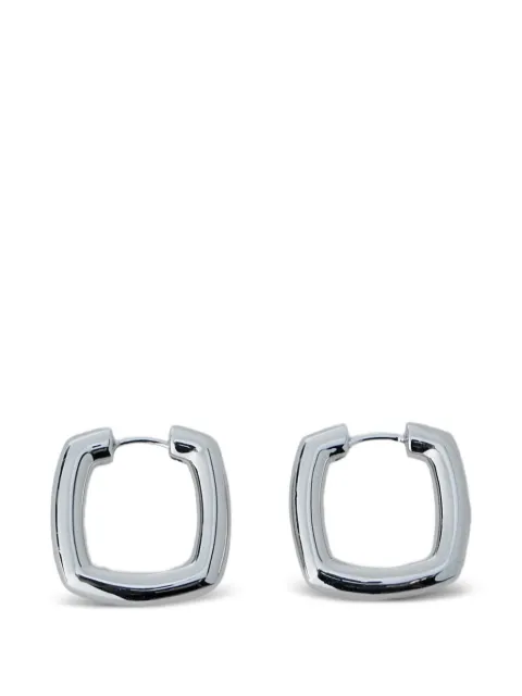 Tom Wood square-shape earrings Silver 101536