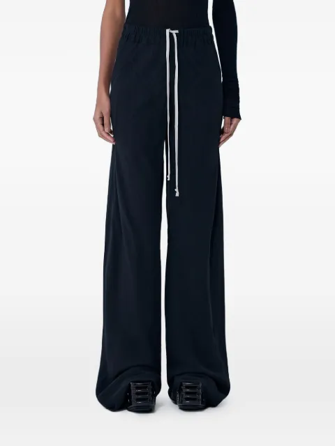 Rick Owens drawstring wide-leg trousers Black RP01F6304G