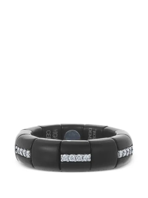 Roberto Demeglio Pura diamond ring Black PU1LN6DBS