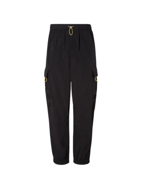 FENDI elasticated-waistband trousers Black FB1116AYU9