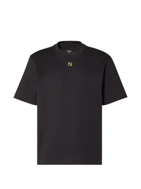 FENDI logo T-shirt Black FY0936AY0H