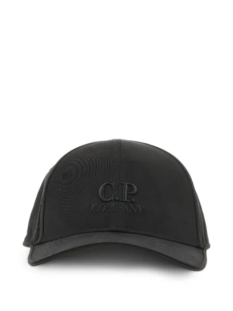 C.P. Company gabardine contrast cap Black 20CMAC048A006288A999