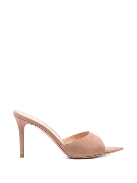 Gianvito Rossi Elle pointed-toe sandals Neutrals G1513085RICCAM