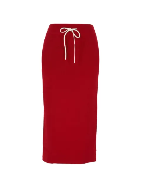 Patrizia Pepe split detail skirt Red 8G0468K266R863