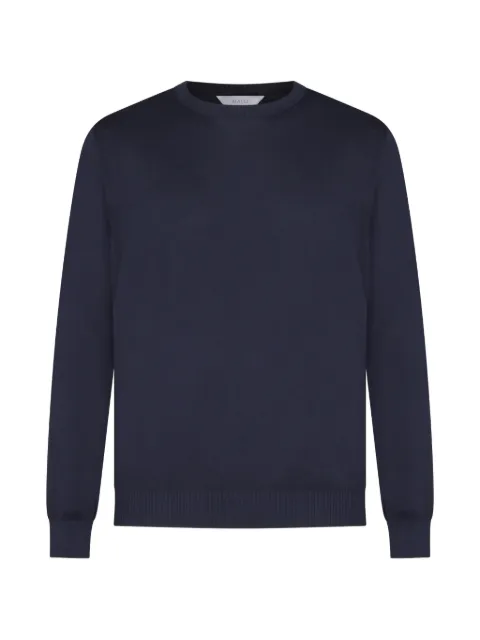 Malo ribbed crewneck sweater Blue UXA388F3L27E2088