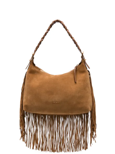 Vanessa Bruno PM Jess suede shoulder bag Neutrals 5HVD32V40916