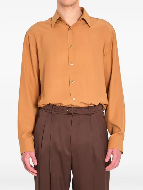 Saint Laurent Silk shirt Orange 862412Y070N