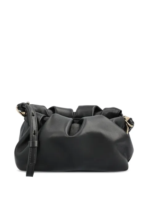 Christian Louboutin mini Eva gathered charm clutch bag Black 1265236BK01