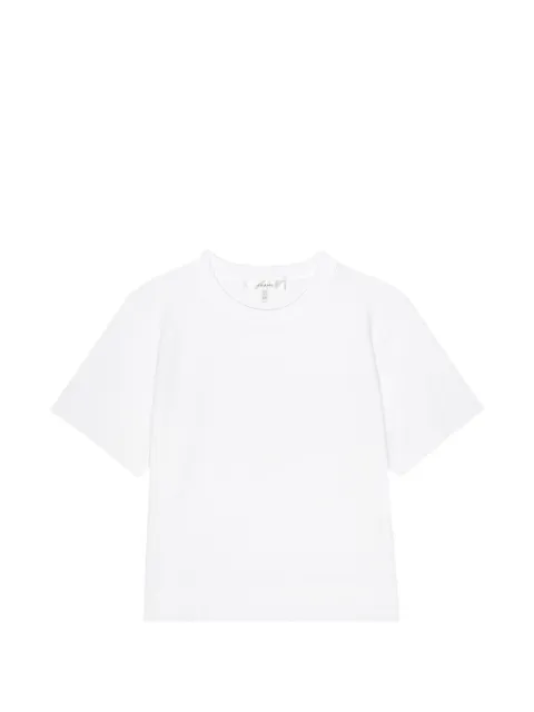 FRAME crew-neck T-shirt White WS26JTE008