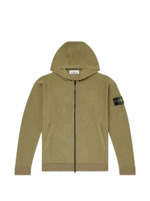 Stone Island zip-up hoodie Green L1S155100050S01B0