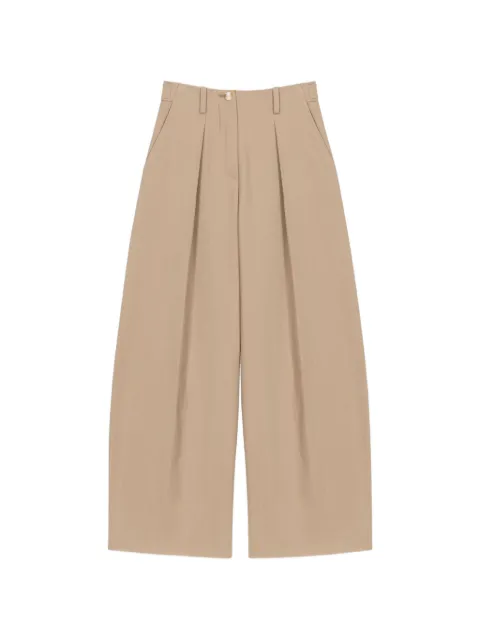 Maje cotton balloon trousers Neutrals MFPPA00785