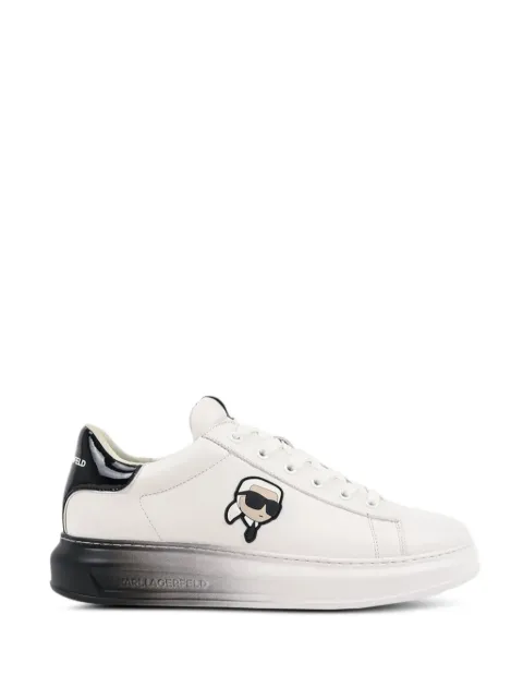 Karl Lagerfeld ombre lace sneakers White KL52530F011