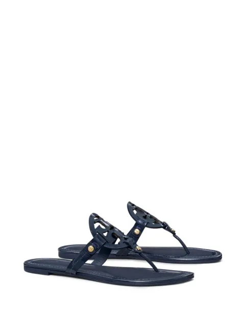 Tory Burch Miller cut-out flat sandals Blue 11743