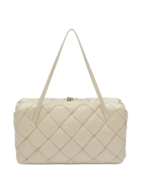 Jil Sander woven-detail shoulder bag Neutrals J08WD0065P7189