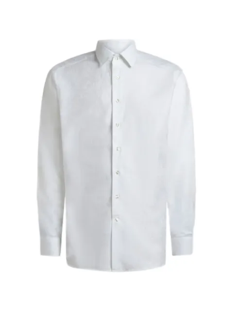 ETRO jacquard paisley shirt White MRIB000199TJ5C4