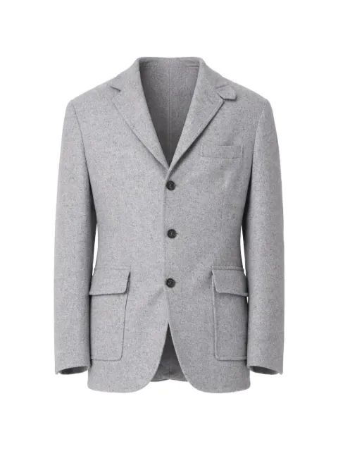 Eleventy chest-pocket blazer Grey L75GIAL05TES0L089