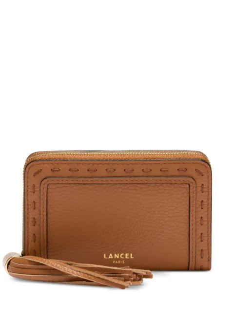 Lancel Premier Flirt tassel zip wallet Brown A1403520TU