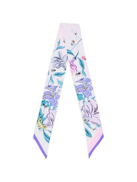 Lancel floral print headband White A13882N5TU