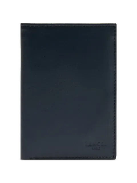 Lancel Leon 9 card slots european leather cardholder Blue A14045FRTU