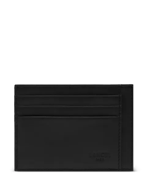 Lancel Leon leather cardholder Black A14043JZTU
