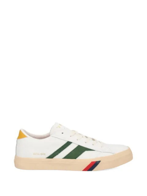 Pro-Keds Royal Classic striped leather sneakers Grey RC226SLMLSWH00007