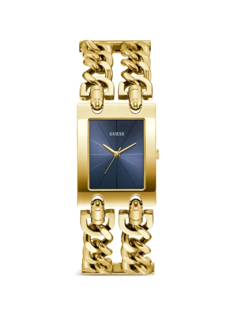 GUESS USA rectangular-case 28mm watch Blue GW0740L3