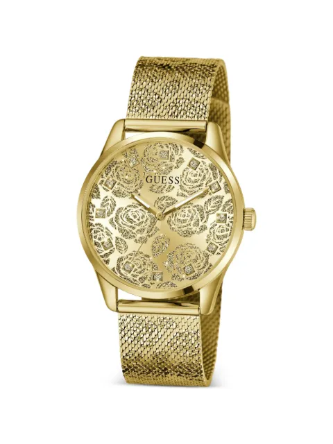 GUESS USA gold-tone floral 36mm watch Gold GW1040L2