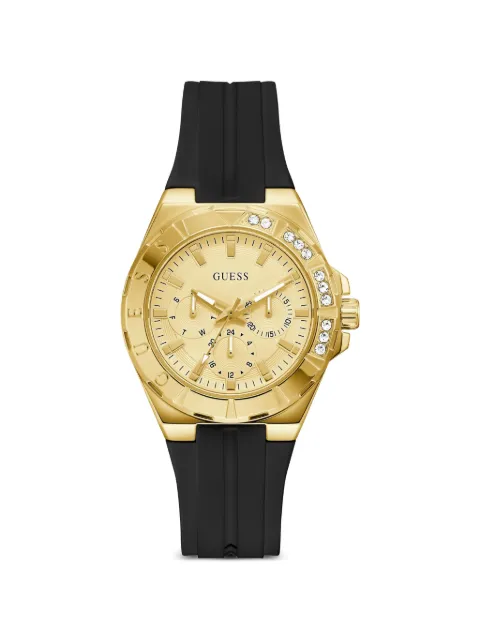 GUESS USA logo-detail 38mm watch Gold GW1034L2