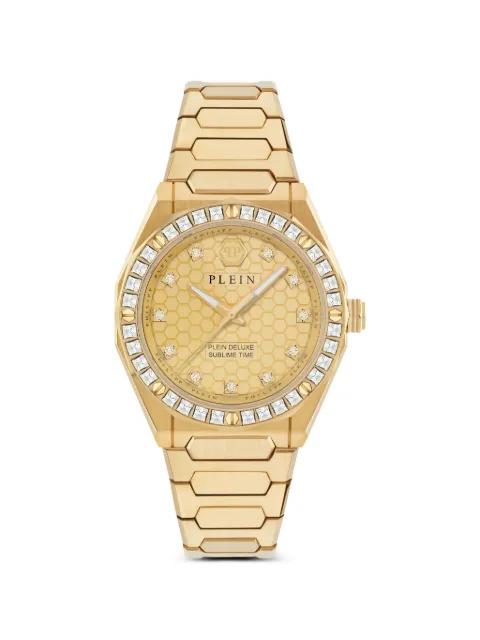 Philipp Plein Crystal 36mm watch Gold PWVGA0426