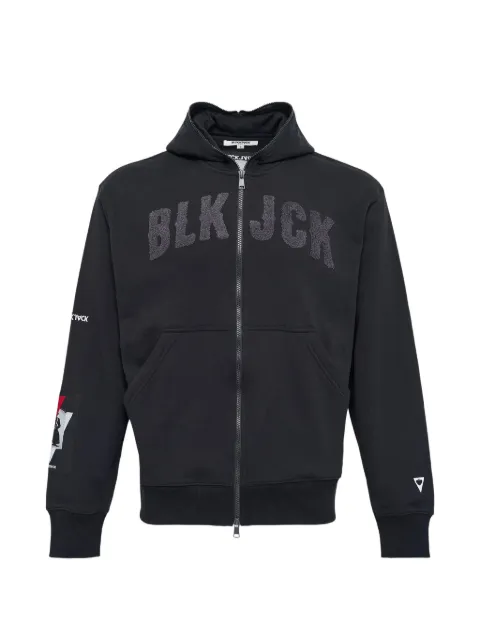 Blackjack Ninja long-sleeve hoodie Black HZNNJ1CR
