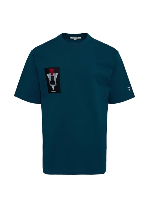 Blackjack Label graphic T-shirt Blue LCLBL0915KALGAE