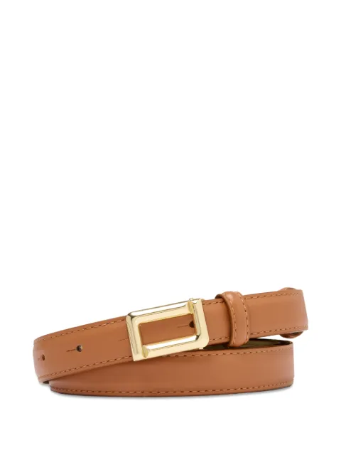 Lancel Angele adjustable buckle belt Brown A1414320TU