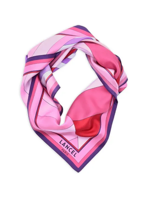 Lancel printed triangle headband Pink A14132IZTU
