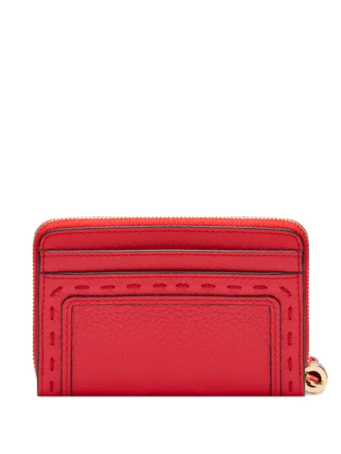 Lancel tassel zip-around wallet Red A14035JQTU