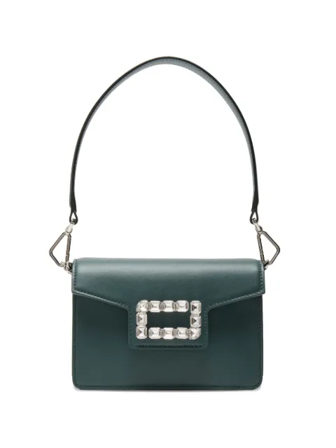 Lancel mini strass flap shoulder bag Green A14158H8TU