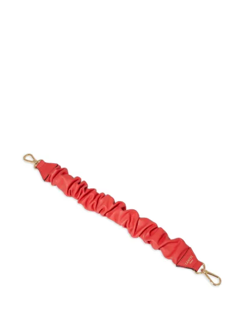 Lancel Origami zipper smooth strap bag Red A132872CTU
