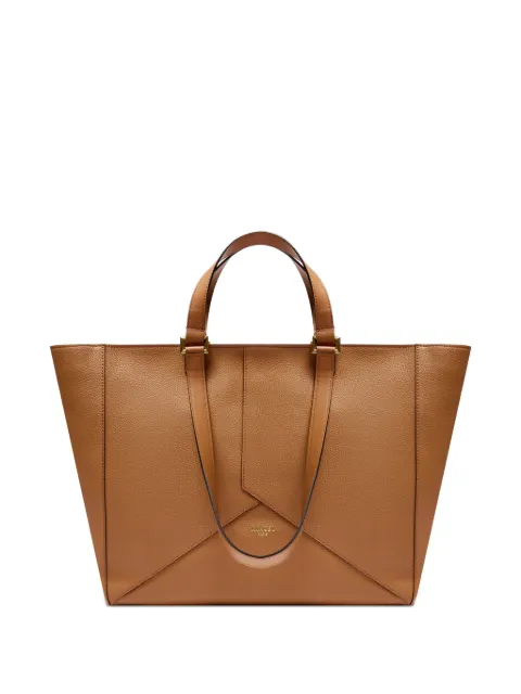 Lancel Envelope zip tote bag Brown A1402120TU