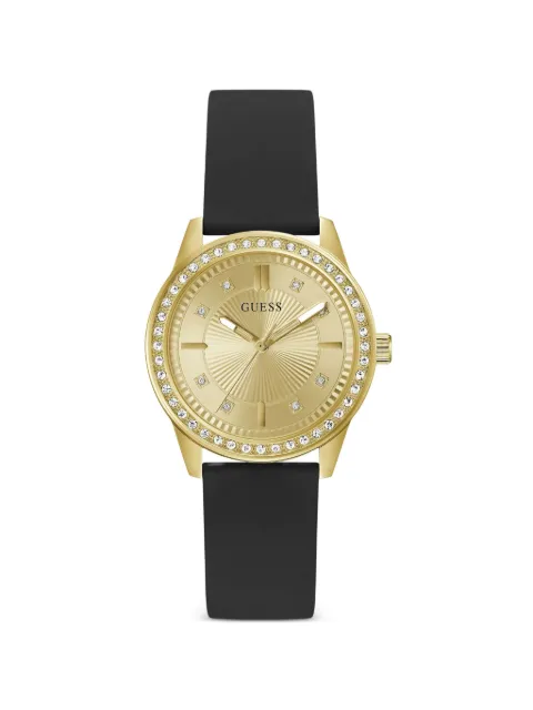 GUESS USA round-case 36mm watch Gold GW1030L2