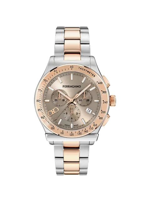 Ferragamo 1927 Chrono 42mm watch Neutrals SFKZ01026