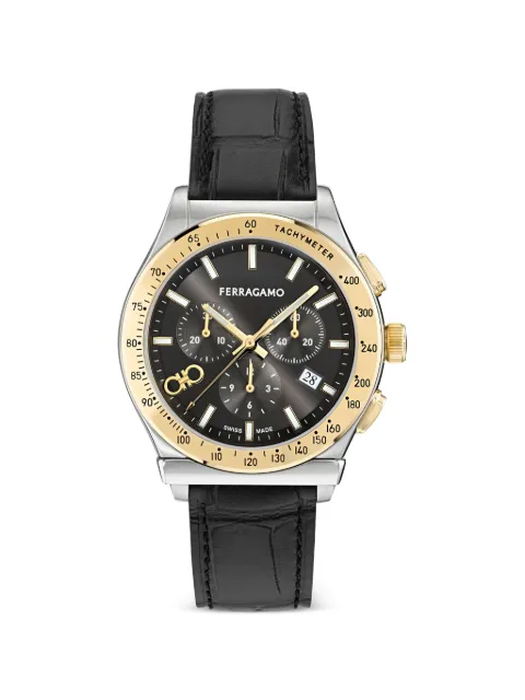 Ferragamo 1927 Chrono 42mm watch Black SFKZ00826