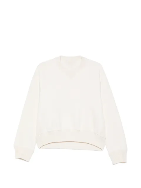 sacai crew-neck sweater Neutrals 2608333