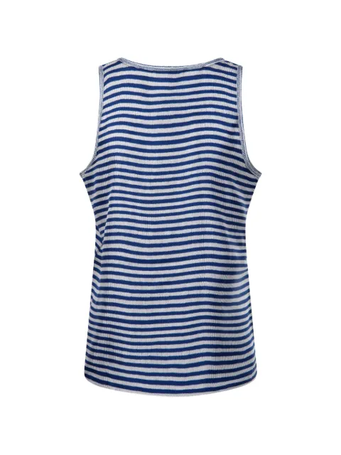Pierre-Louis Mascia striped tank top Blue 12778