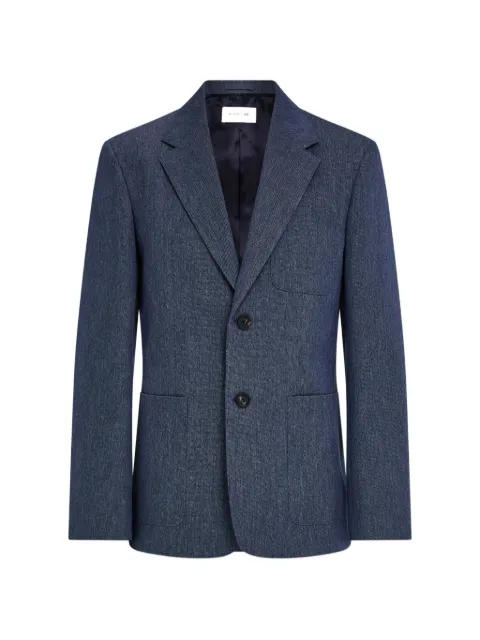 Ferragamo single breasted denim blazer Blue 791622
