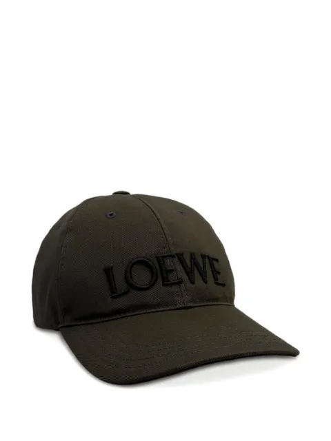 LOEWE x Louis Wain Futurist Cat logo cap Brown K820358XAP