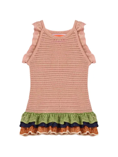 La DoubleJ Eight Counts crop top Pink PUL0368KNI199VA471PI01