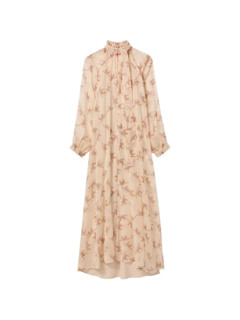 La DoubleJ Cerere dress Neutrals DRE1061SIL024FAR08WH09