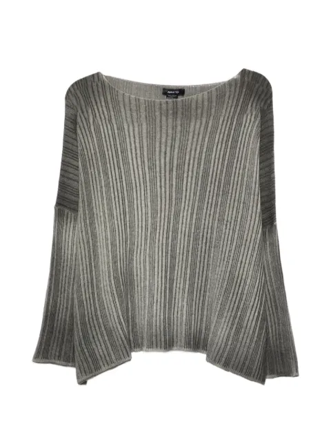 Avant Toi ribbed knitwear Grey 226SD1220CLIVH