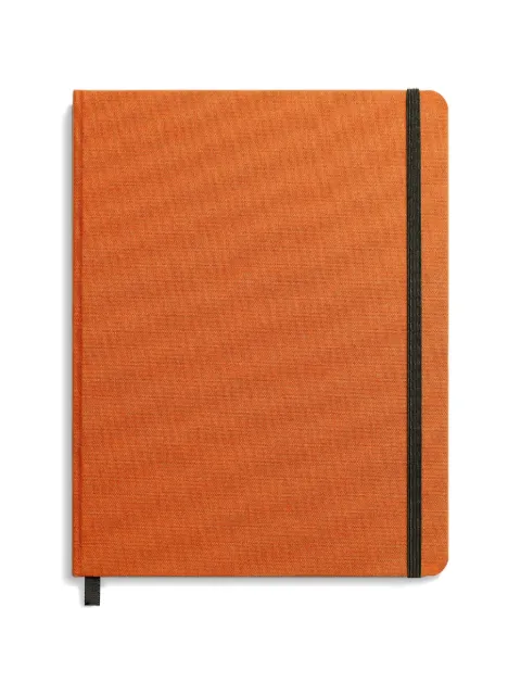 Shinola large hard ruled journal Orange S0720293630